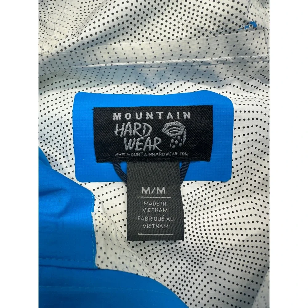Mountain Hardwear Exponent Jacket Blue VaporDry Vented / Mens Medium